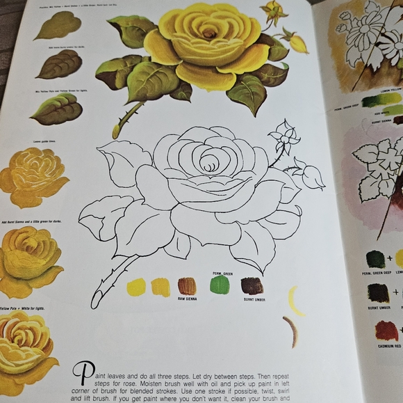 How to do Tole Painting by Lola Ades Walter Foster #192 Vintage Softcover - Picture 8 of 16